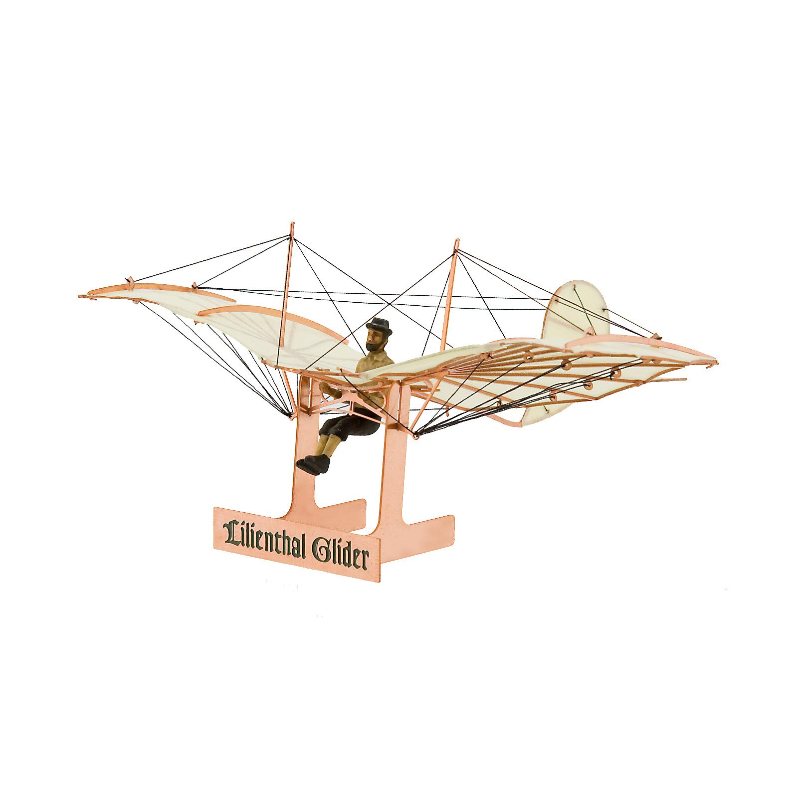 Lilienthal Glider 1894 - miedź (1:48) Aerobase A005 model samolotu zestaw do montażu model samolotu