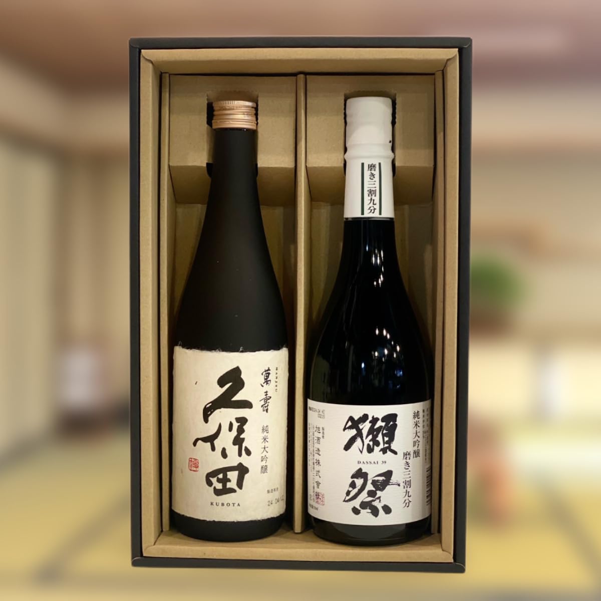 日本酒 獺祭 純米大吟醸 磨き三割九分 久保田 萬寿 1800ml 2本セット Amazon.co.jp: 日本酒飲み比べセット (獺祭 純米大吟釀 磨き三割