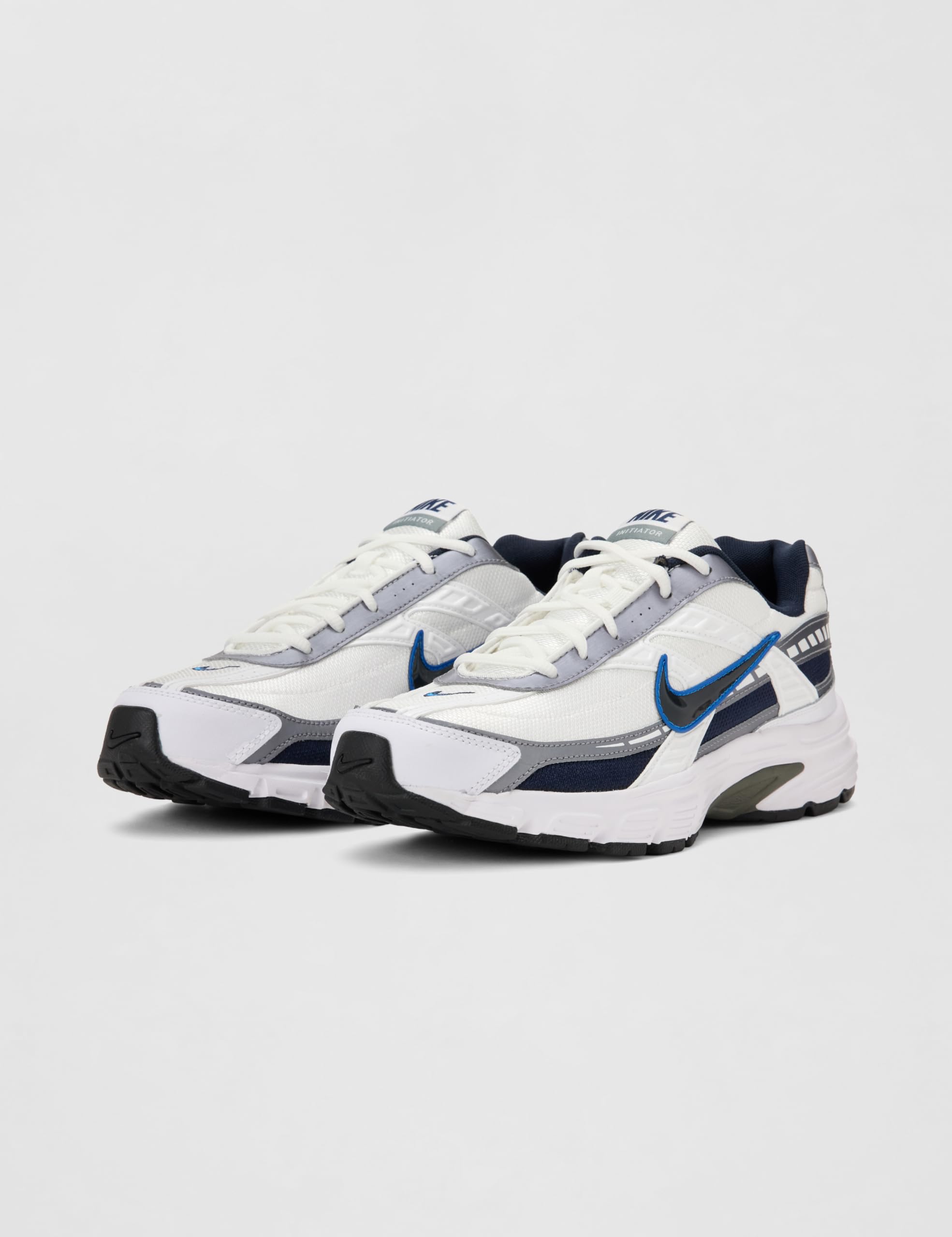 Nike Nike Initiator Zapatillas de Trail Running, Hombre, Multicolor (White/Obsidian/Mtlc Cool Grey 101), 46 EU (11 UK)