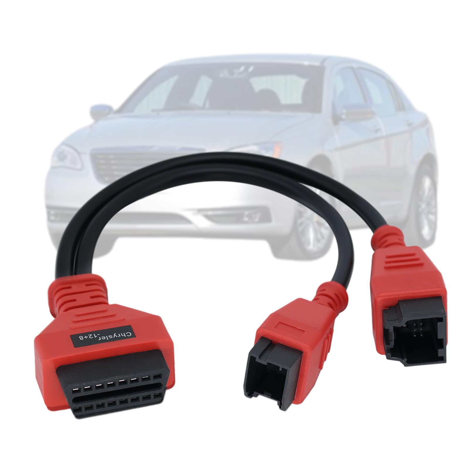 VZG 12+8 Adapter Cable for Chrysler FCA 12 8 Gateway Security Bypass Connector for Autel Maxisys Connector,Fit for Chrysler After 2018,Compatible with