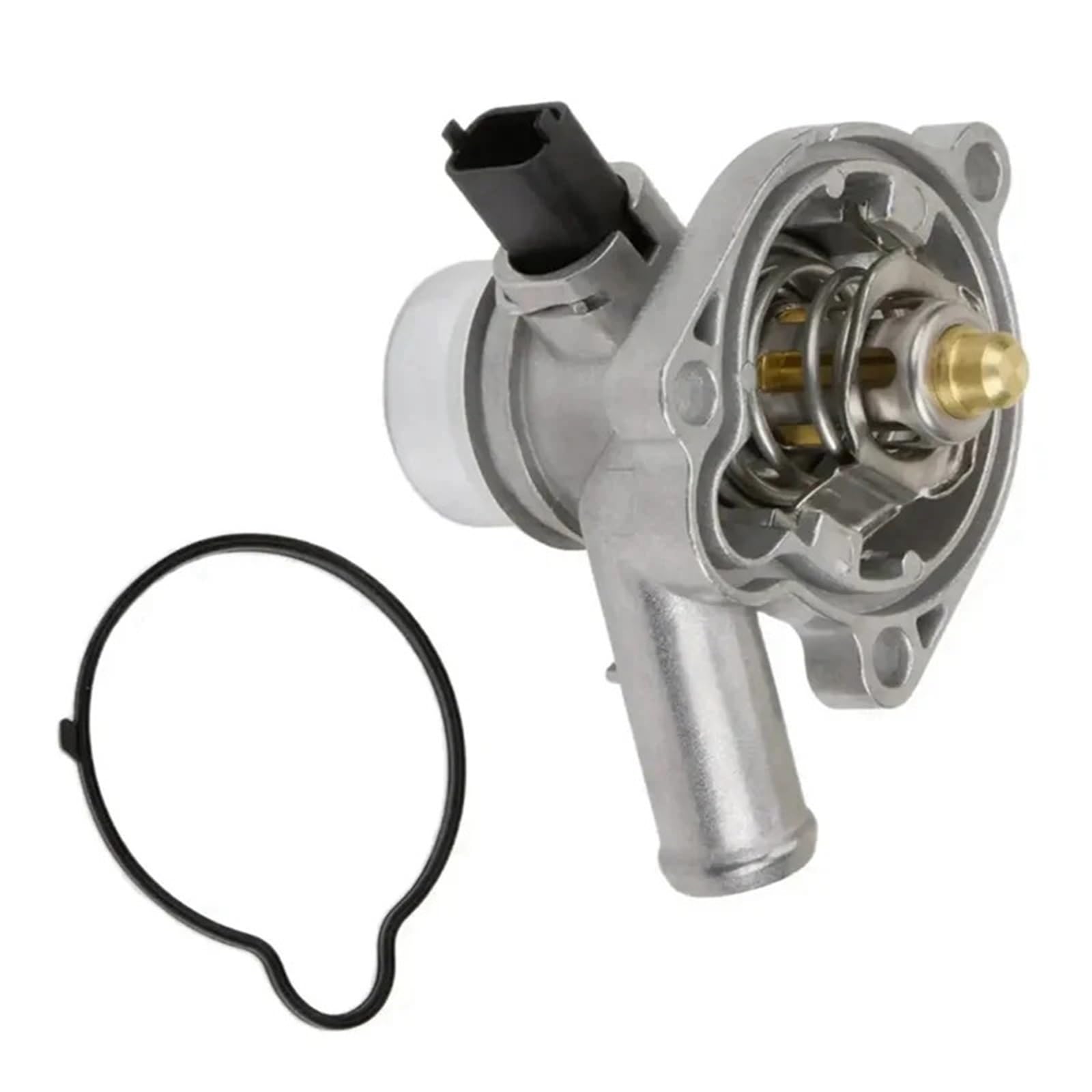N68R-Termostat samochodowy 55565336 55593034 Pasuje do Cruze, pasuje Buick Encore 1.4L, Opla 2011-2018, silnik Obudowa termostatu z czujnikiem