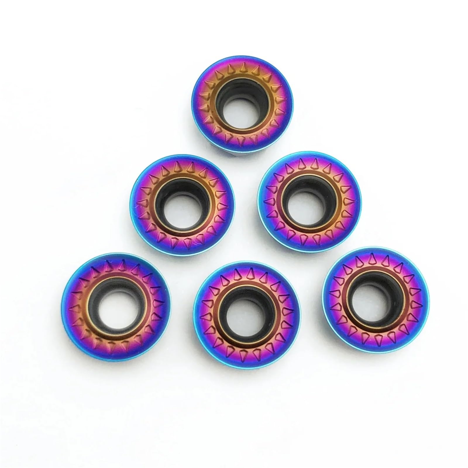 10pcs RPMT1204MOE KT7030 Inserto In Carburo Tornio RPMT 1204 Utensili CNC Fresatura Cutter Finitura tornitura strumenti per tornio
