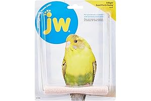 Enriching Innovation: JW Pet Insight Sand Perch Swing - The Perfect Perch for Tiny Birds