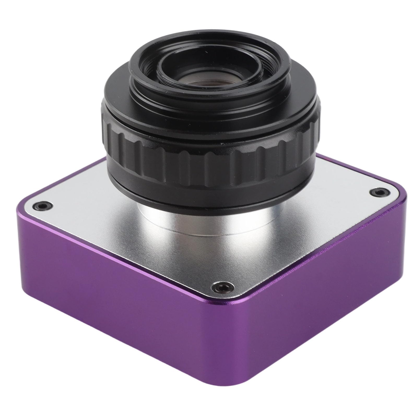 YWBL-WH Kamera Mikroskopowa 51MP, Obiektyw Adaptera 0.35X C Mount do Przemysłowych Mikroskopów Cyfrowych z Wyjściem Wideo HD 60 Kl./s dla Trójokularowej Mikroskopii Stereoskopowej (wtyczka UE)