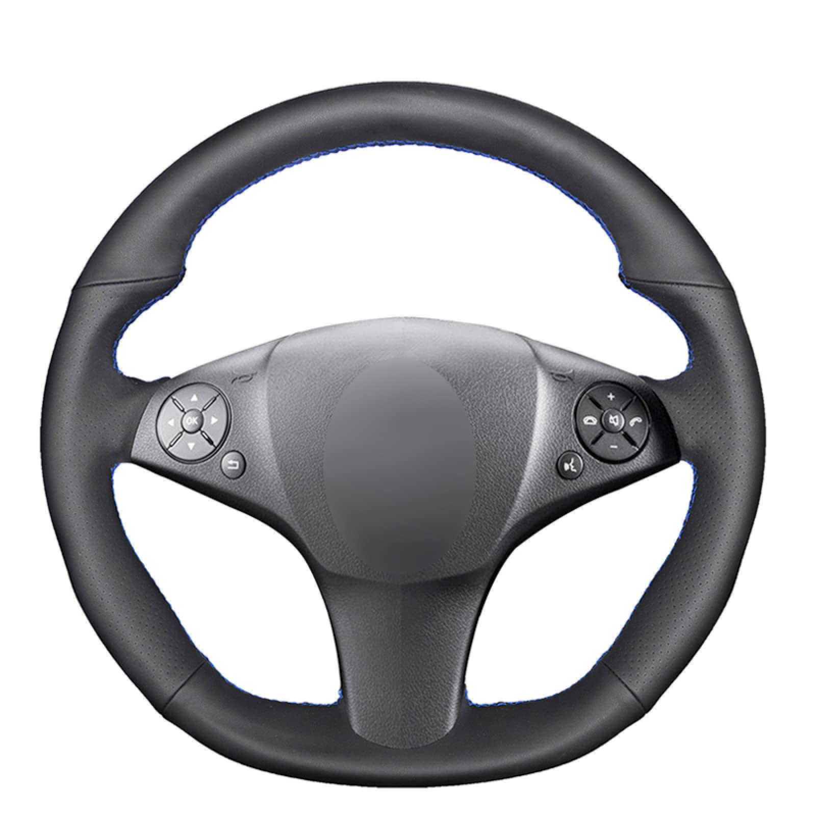 steering wheel cover, hand stitched steering wheel cover, hand stitched leather steering wheel cover, handmade steering wheel cover,For Benz SLR Class 2009 SL CLass AMG 63 65 2009 2012