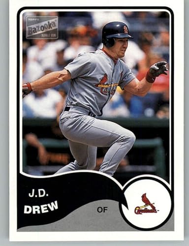 2003 Bazooka #243 J.D. Drew NM-MT St. Louis Cardinals Baseball MLB