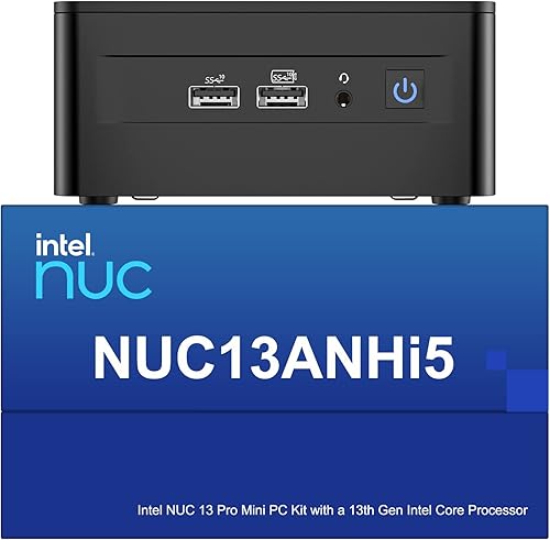 Intel NUC 11 NUC11PAHI5 Panther Canyon Mini PC, i5-1135G7, 16 GB de RAM, 512 GB SSD, Mini computadoras Windows 11 Pro para oficina en casa de
