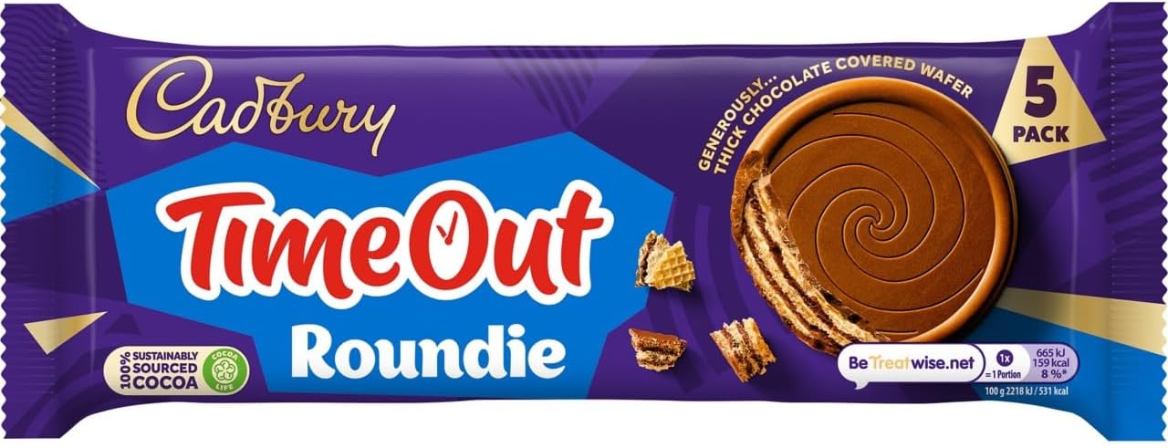 Cadbury Time Out 5 Roundie 150g