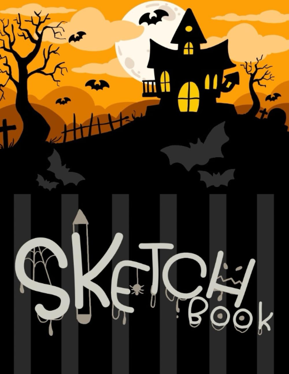 Sketchbook: Sketchbook - large 120 pages Blank Drawing pad : sketch book for kids | Paper Drawing and Write Journal | cute Gift for Children | “8.5x11”