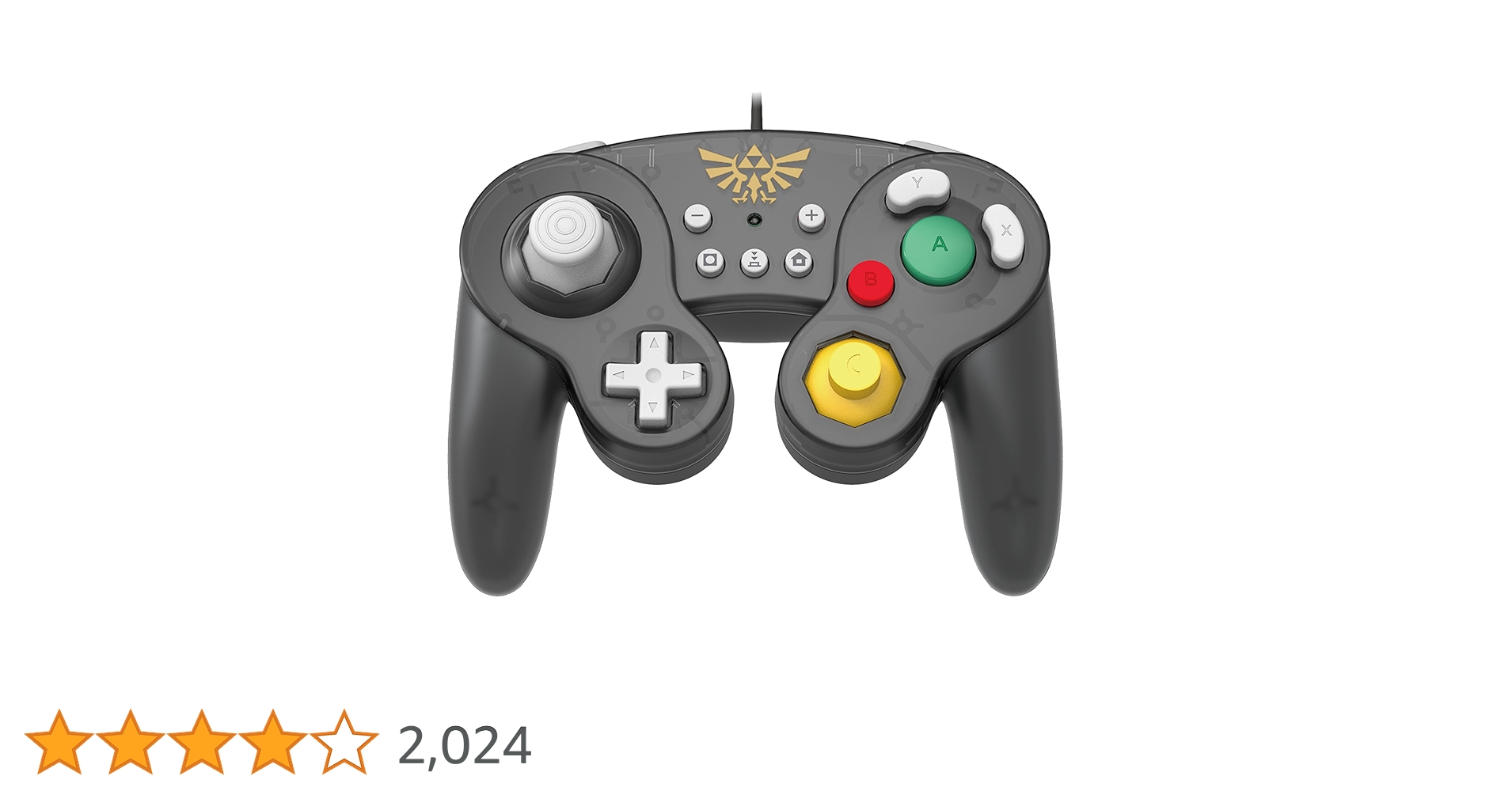 ホリクラシック　switchコントローラー　ゼルダ 株式会社 HORI | ホリ ワイヤレスクラシックコントローラー for