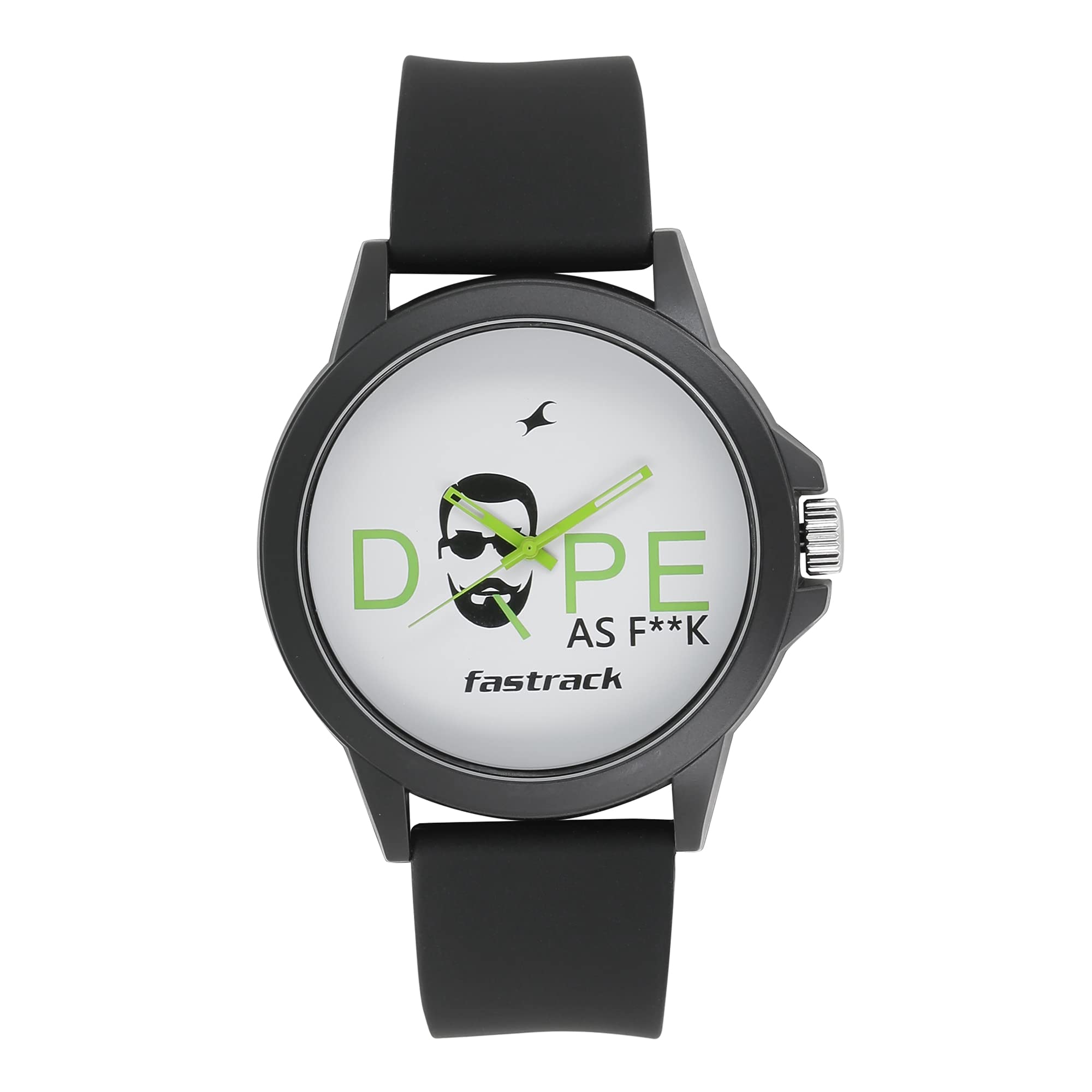 Fastrack Unisex Silicone Analog White Dial Watch-38024Pp34, Band Color-Black (B099WT8SNS) Amazon Price History, Amazon Price Tracker