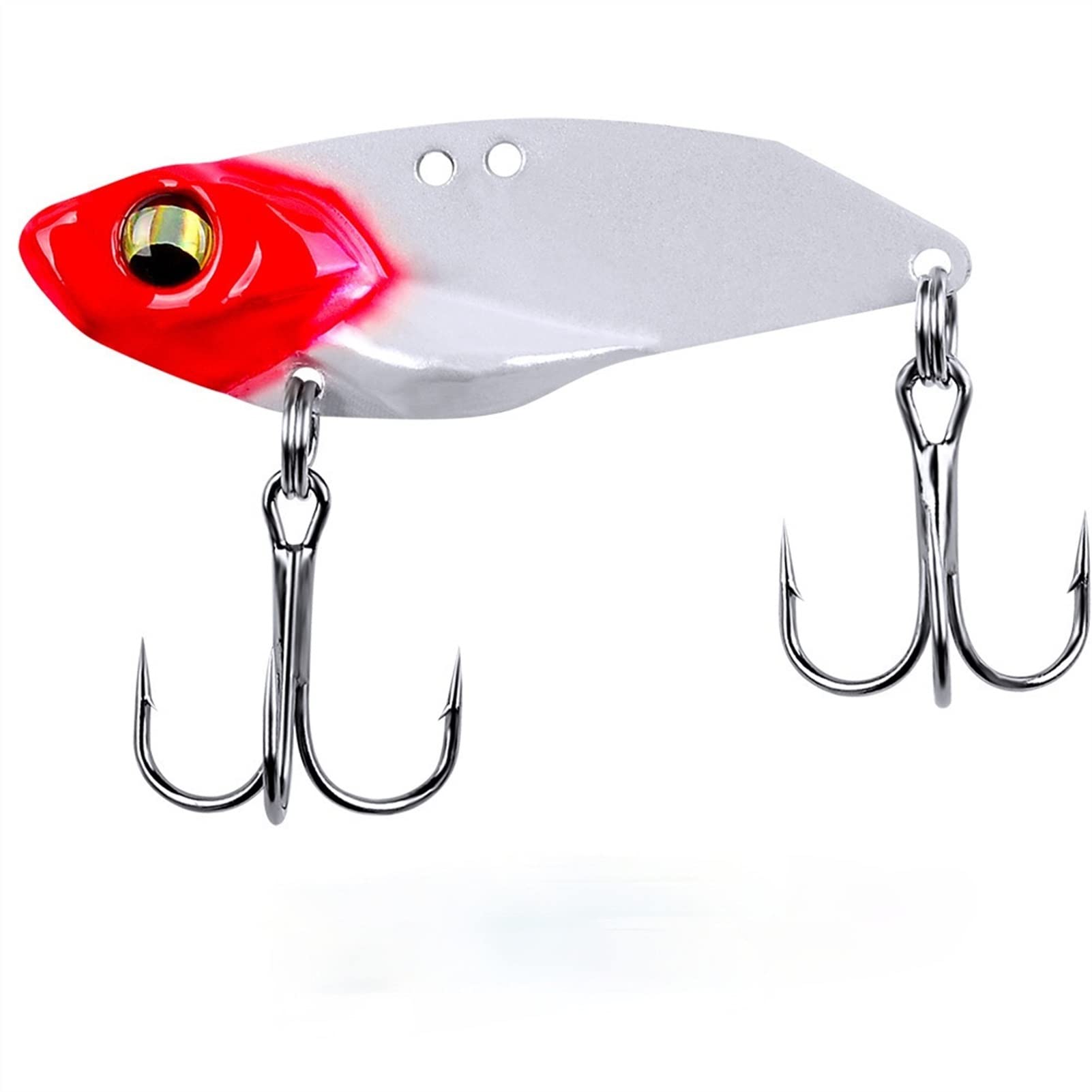 10 señuelos de pesca duros, señuelos de pesca, cebos de metal, ojos 3D, cuchara, jig, señuelos de pesca, señuelos duros, aparejos de pesca, aparejos de pesca, anzuelos de pesca, 5 g, 7 g, 10