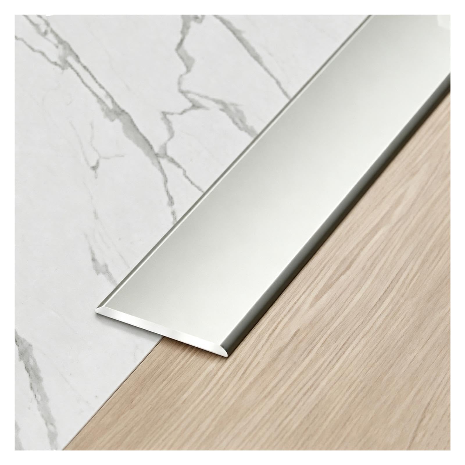 Barre plate en aluminium anodisé pour chambres, cuisines，70 mm de largeur