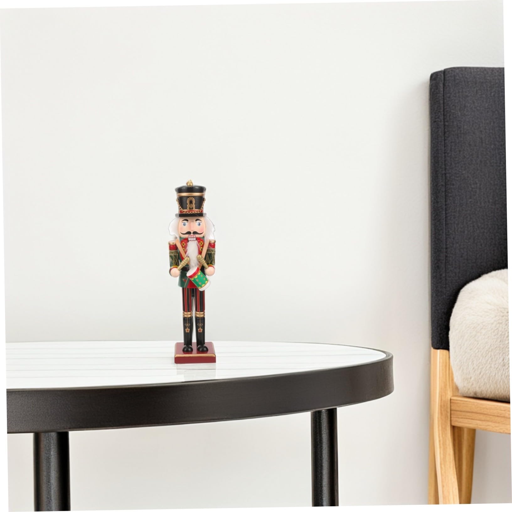 Decoración de Navidad de Madera Adorno para Mesa Regalo Festivo para Hogar Oficina y Restaurante Decoración Estable y Artesanal