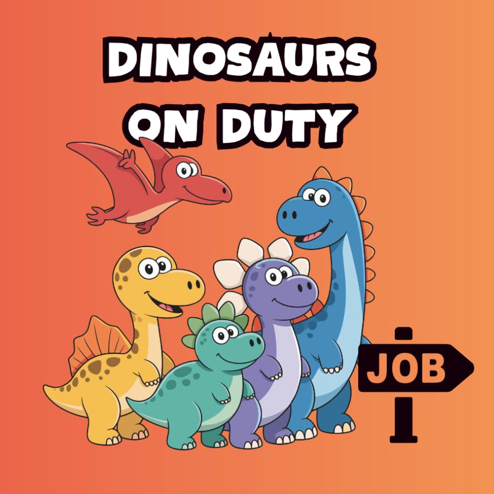Dinosaurs On Duty: A Colorful Adventure In Dino Careers