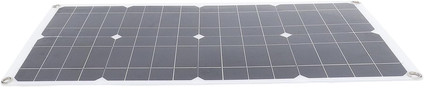 Solar Panel Controller Kit Water Panel Charger with Controller for Camping Travel, Versatile Charging Solution for Cars, Boats, Motorcycles, and RV Batteries (50A)