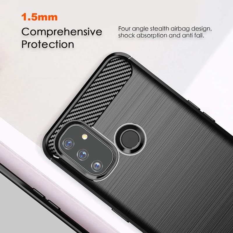 Image of Basic Case for Oneplus Nord N100 (Carbon Fibre Black)