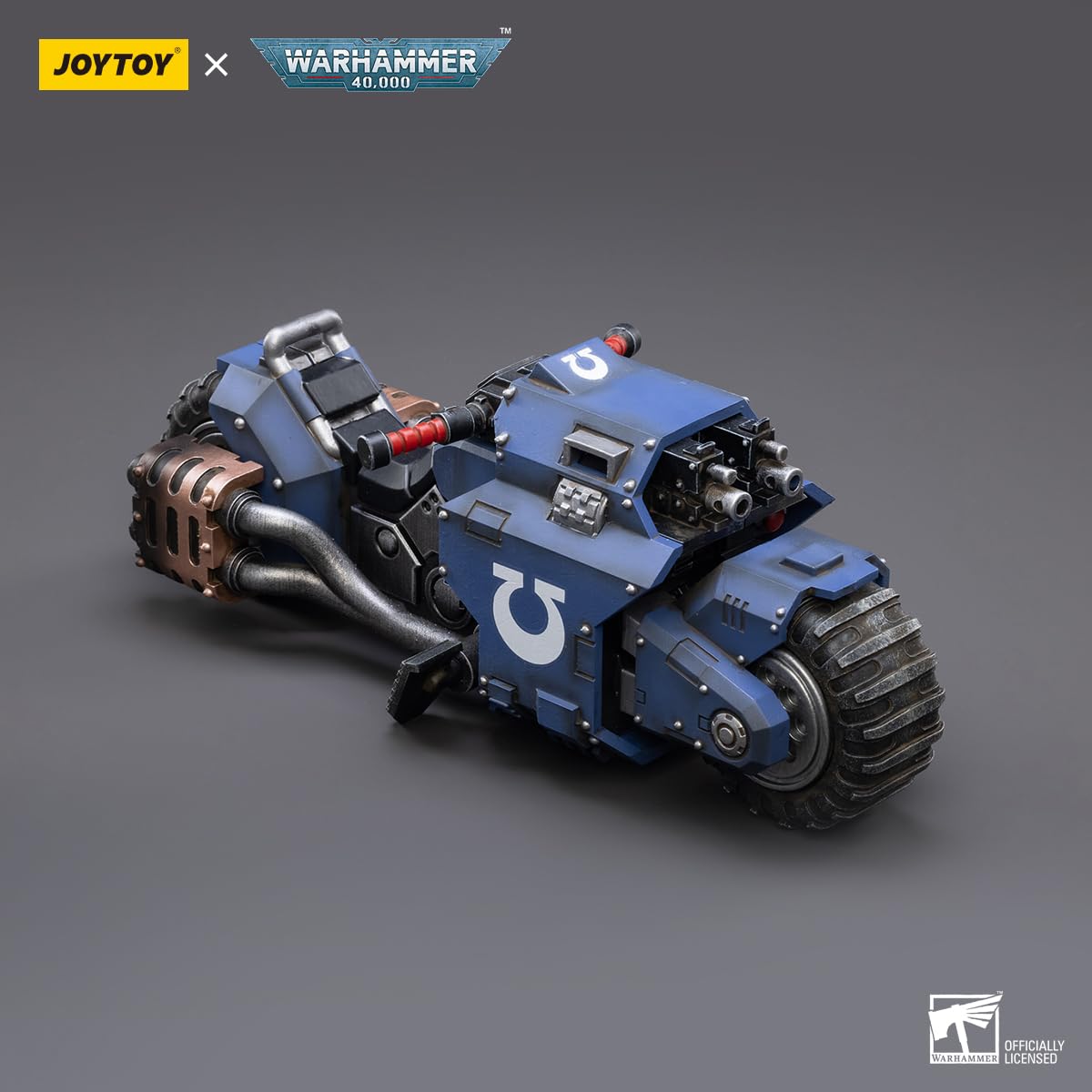 TOYVERSE JOYTOY 1/18 Figurine d'action Warhammer 40,000, Ultramarines Outriders, Articulations Mobiles Modèle de Personnage, 15 Ans et Plus - 3