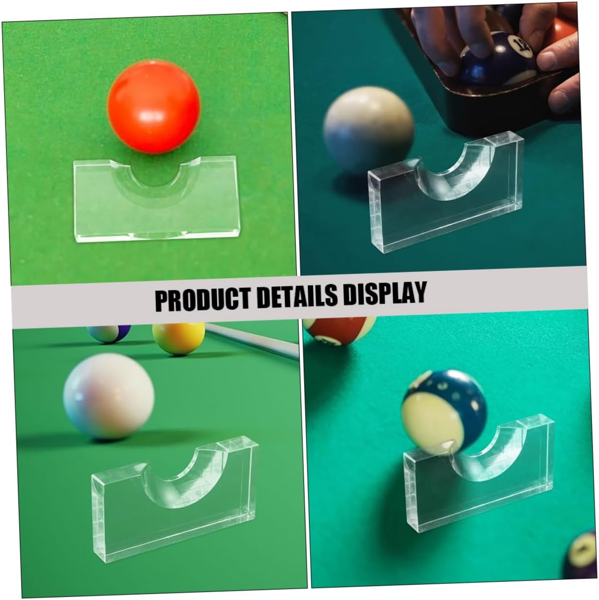 TOYANDONA Sturdy Billiard Marker Indoor Ball Position Marker for Snooker Pool Table Compact Portable Billiard