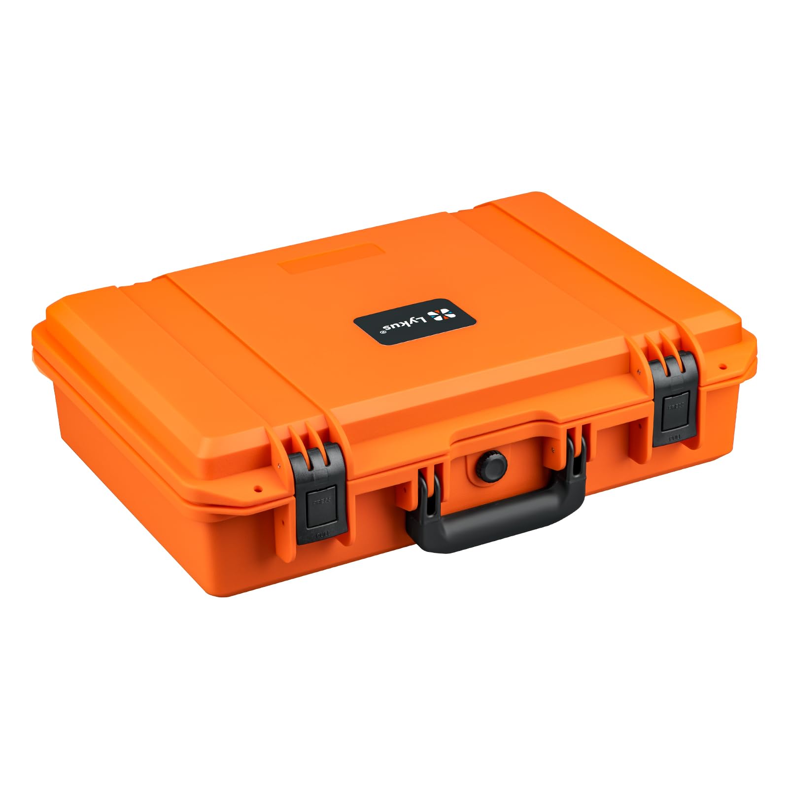 Lykus HC-4410 Maletín Estuche Case Impermeable con Espuma, Tamaño Interior 44x29x12 cm, Adecuada para Ordenador portátil, dron pequeño, videocámara, cámara de acción y Otros