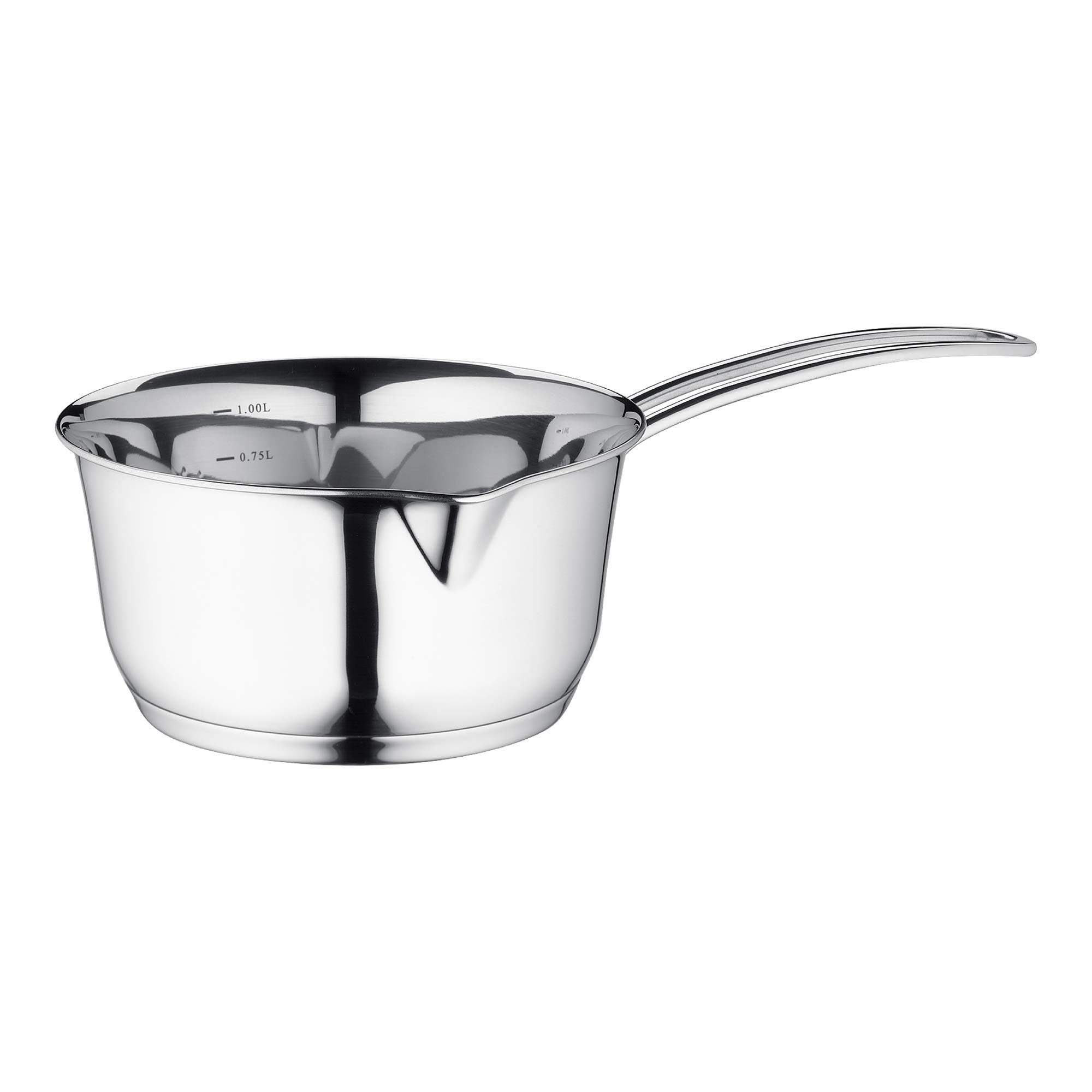 KüchenprofiStainless Steel Saucepan with Clad Bottom, 34-Ounce