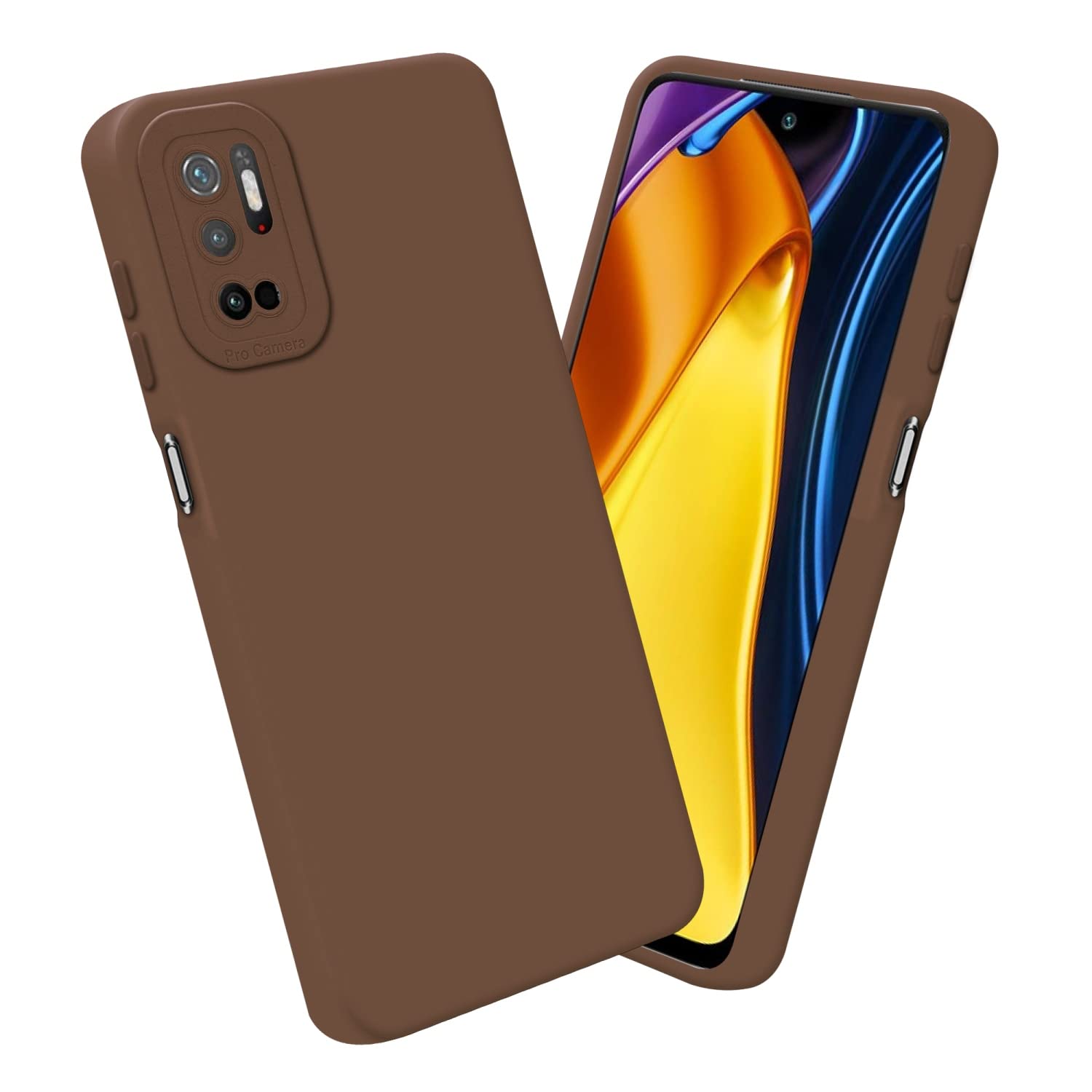 Cadorabo Case For Xiaomi RedMi NOTE 10 5G / POCO M3 PRO 5G Cover In Floral Grey In Flower Design