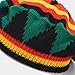 APXXAIBO Wig Braid Knit Beret - Unique Dreadlock Style Hat (The Long Braids are Black,One Size)