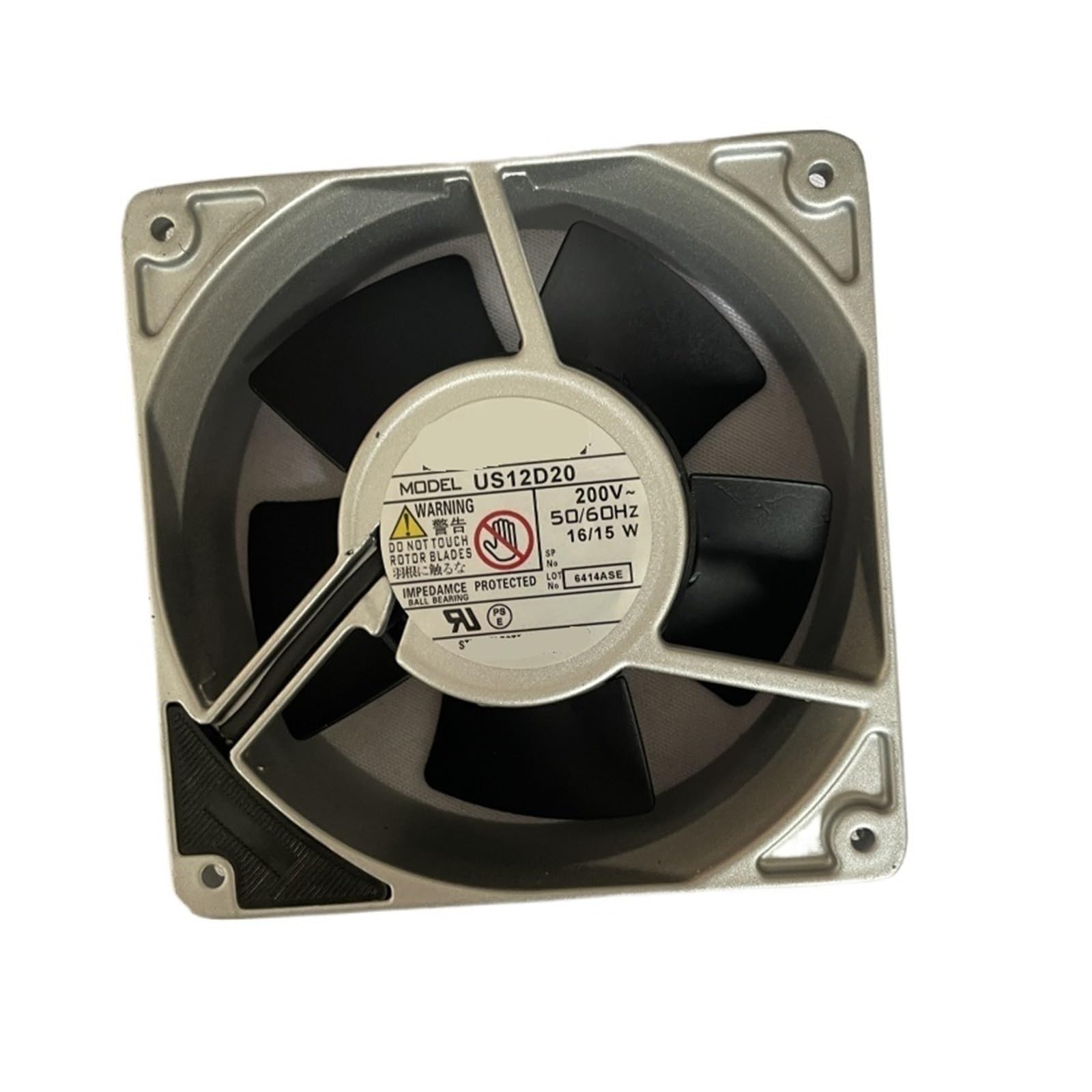 CZVJUKBYP US12D20 200V 16/15W 120 * 38MM 1238 Cooling Fan