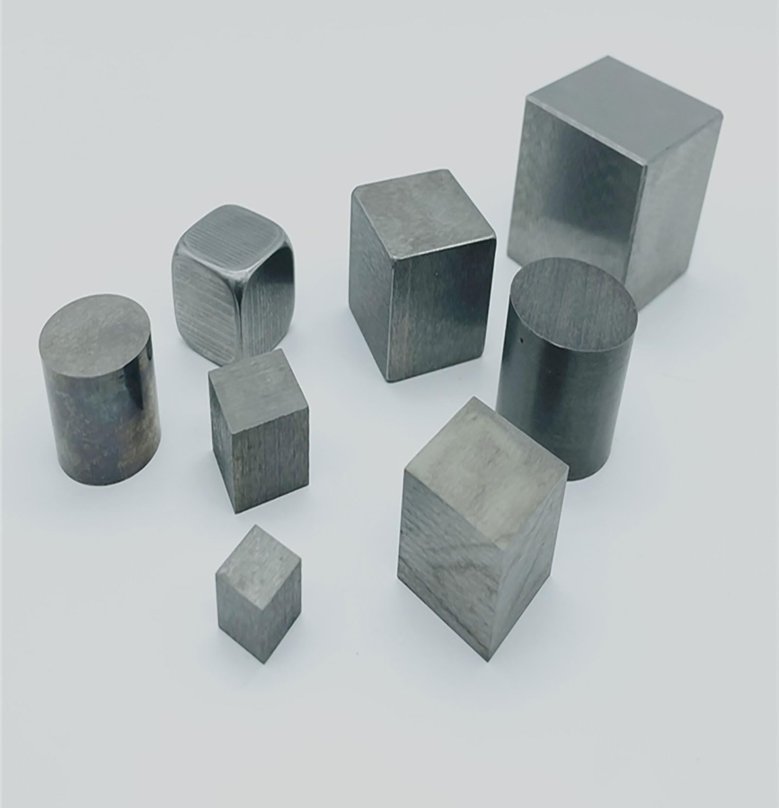 COYOUCO Tungsten Cube Metal Density Cubes Pure Metal High Density Element Cube,15mm