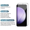 POPIO Military-Grade Gorilla Tempered Glass For Samsung Galaxy S23 FE / A54 | 9H Hardness, Edge-to-Edge, Bubble-Free gallery image