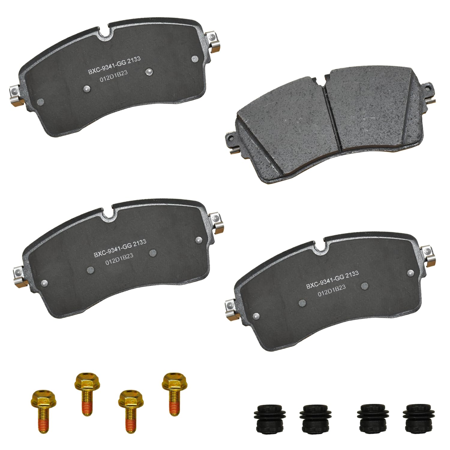 Bendix Premium SBC2133 Ceramic Front Brake Pads for Select Models Jaguar E-Pace,Land Rover Defender 90,Defender 110,Discovery,Discovery Sport,Range Rover,Range Rover Evoque,Range Rover Sport