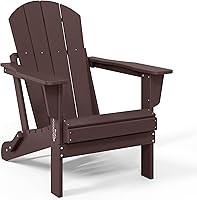 Vista 160 de WestinTrends Malibu - Juego de 2 sillas Adirondack plegables de polietileno para exteriores, color lima