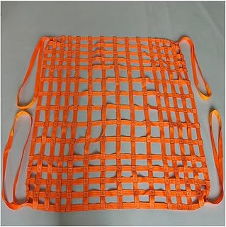 YYXDMFY Lifting net Durable Hanging Net Lifting Hoisting Net Polypropylene Durable Tear Resistance with Flat Sling Nylon Hanging Net Strong Load-Bearing Cargo Net (Color : 10X10cm, Size : 2.5X2.5m)
