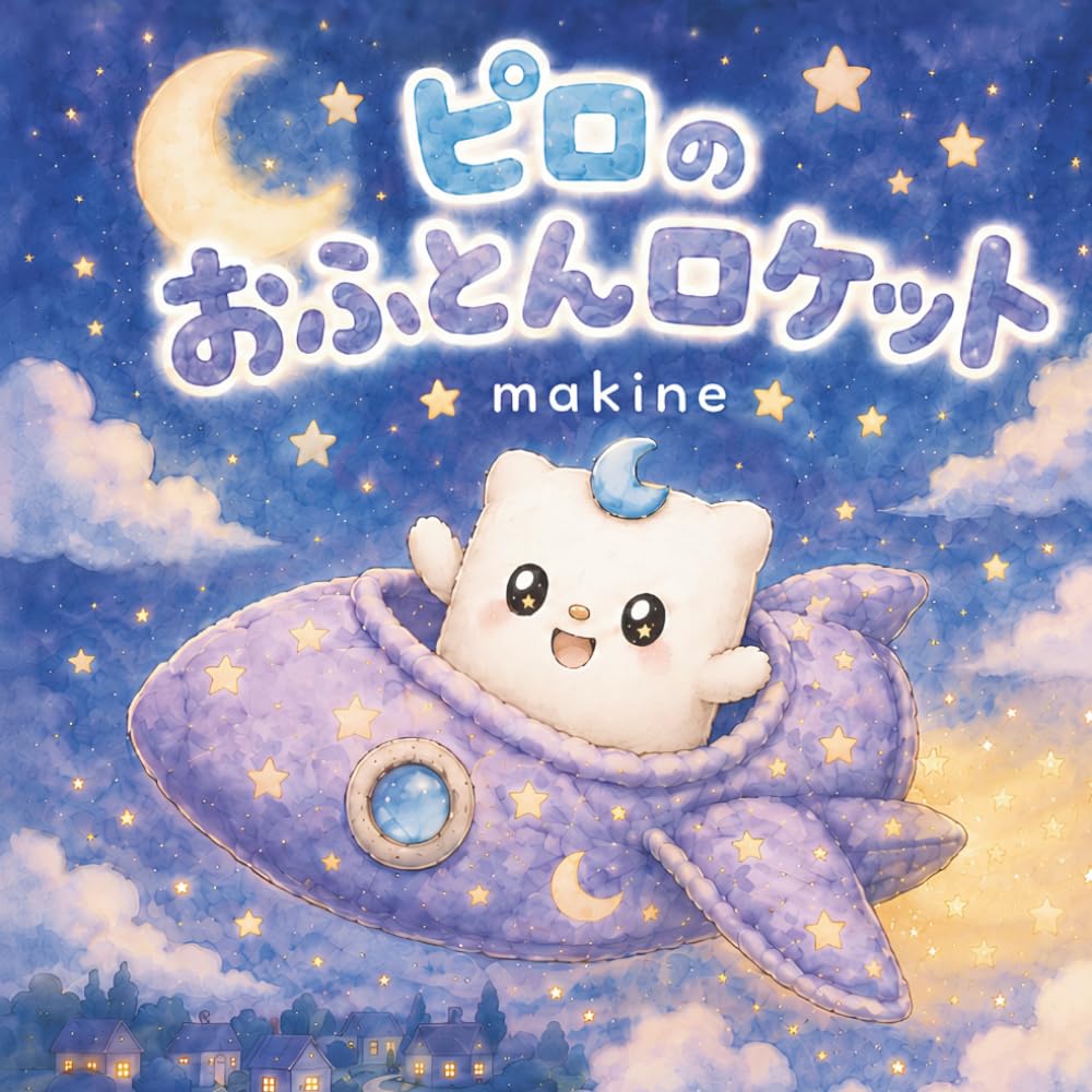 ピロのおふとんロケット: おやすみまえの よみきかせ えほん (まくら星人ピロ)