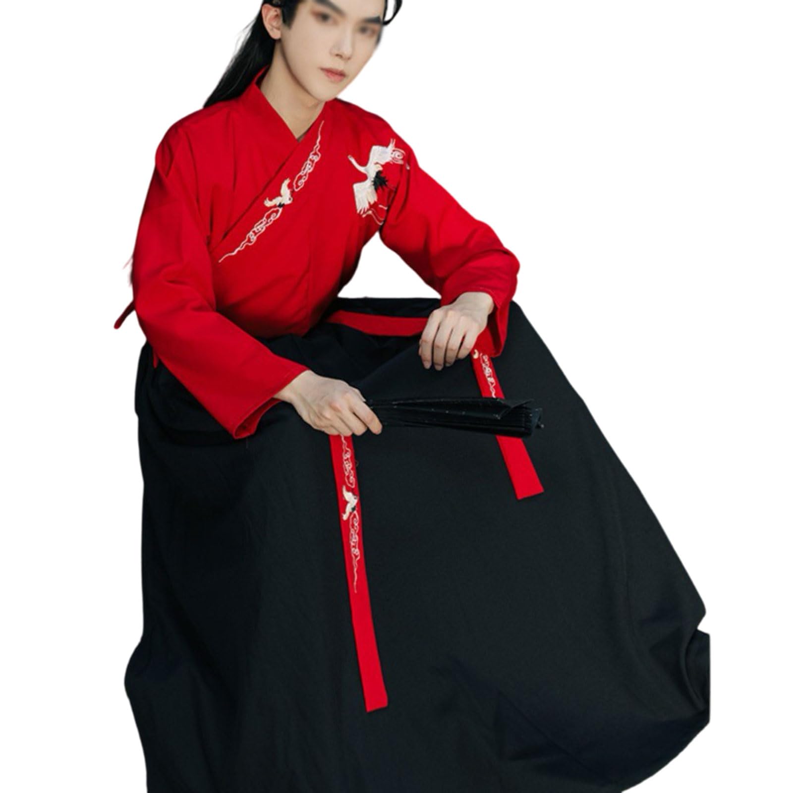 Costume chinois ancien homme style national hanfu pour fete traditionnelle