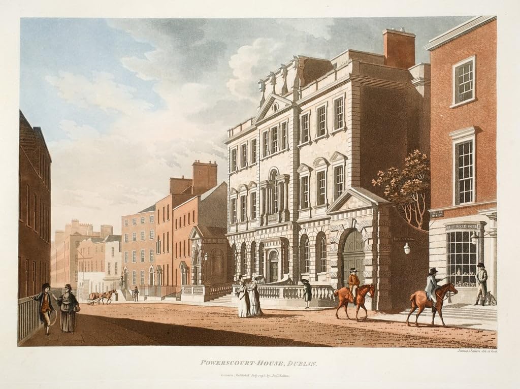 Affiche Toile Powerscourt House Dublin 60x90cm pour Mur Vide - 5