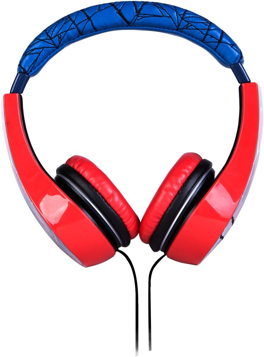 Spiderman Kid Safe Over the Ear Headphone w/ Volume Limiter, Styles May Vary (30344)