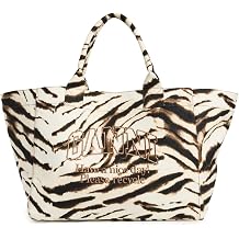 Ganni Women's XXL Zebra Shopper Tote