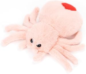 Cute Spiders Soft Plush Stuffed Animal Toy Pink
