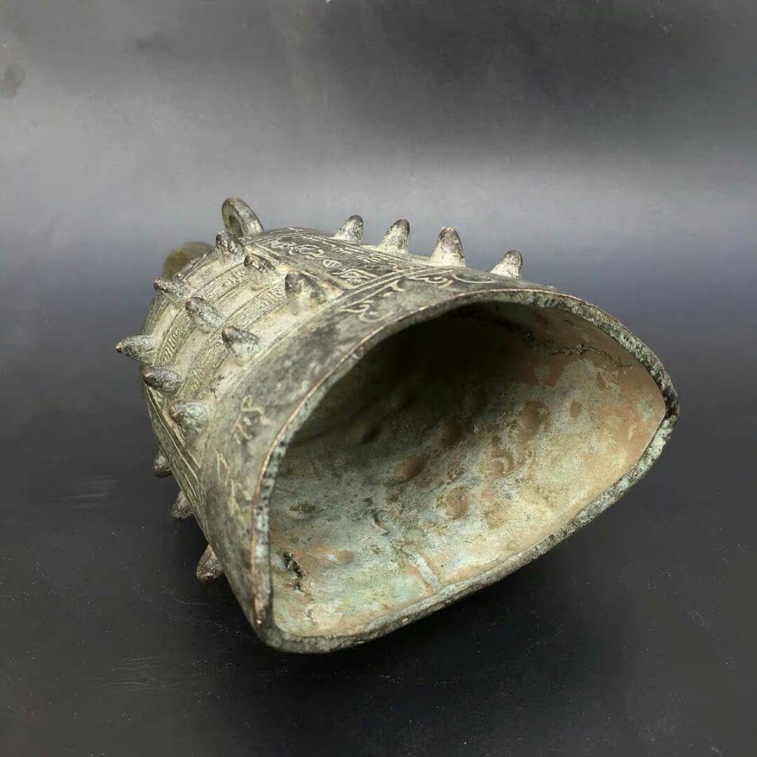 Amazon.co.jp: 古玩春秋戦国秦漢青銅編鐘工芸品楽器置物古銅器真鍮