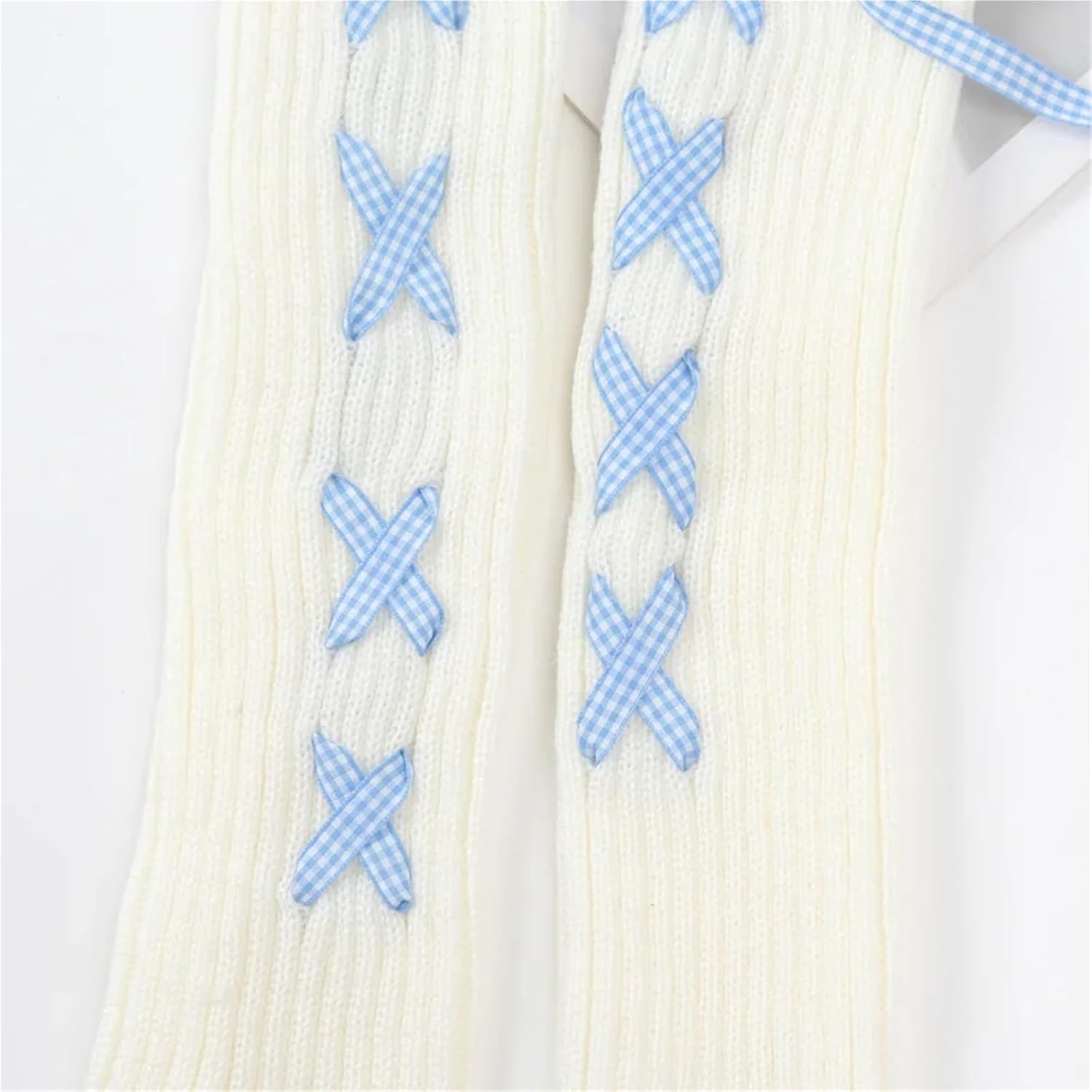 Long Fingerless Gloves 3Pairs Women Knitted Arm Warmers Long Fingerless Gloves Winter Gothic Lolita Sweet Arm Sleeve