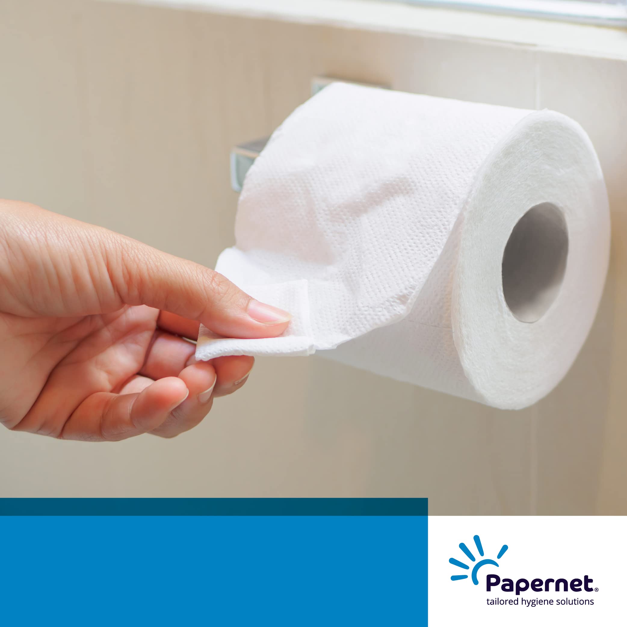 Papernet 411170 Paquete Simple Papel Higiénico Bio Tech- 48 rollos (12 paquetes)