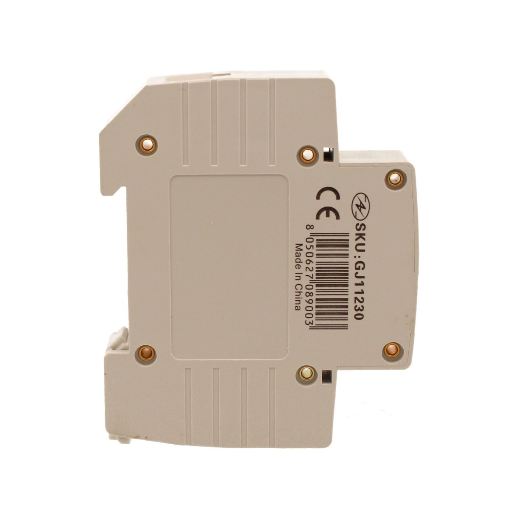 Suoneria DIN 220-240V 5W, Campanello Elettrico da Quadro, 1 Modulo DIN, Montaggio su Guida DIN 35mm, per Segnalazione Acustica Impianti Elettrici