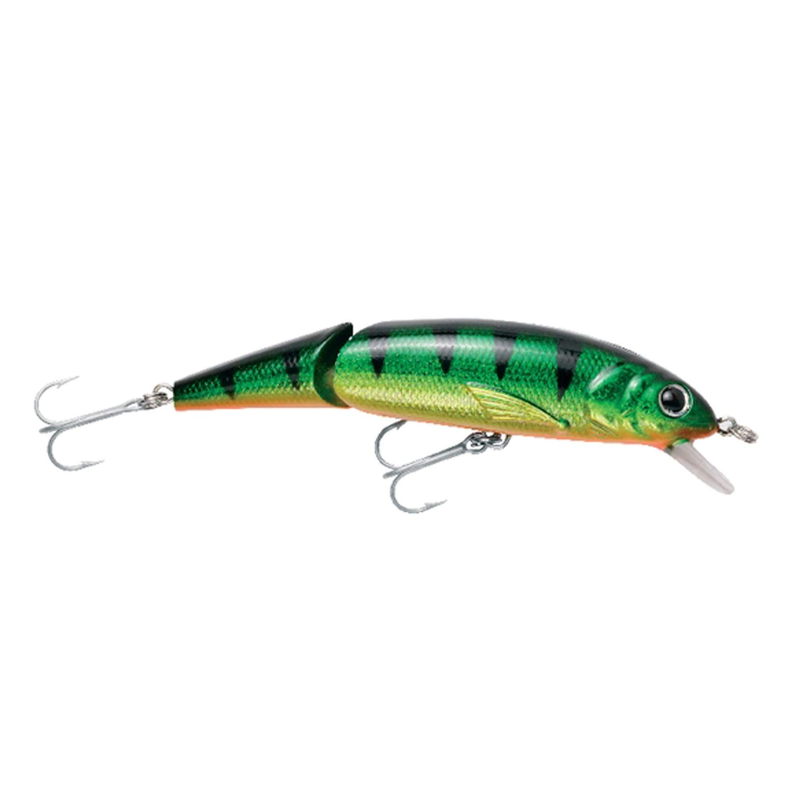 Abu Garcia Tormentor Jointed Floating Lure, Ideal for Freshwater Predators like Trout, Pike, Bass, Zander, and Salmon, Lifelike Action & Vibrant Colours, Perch 11 cm