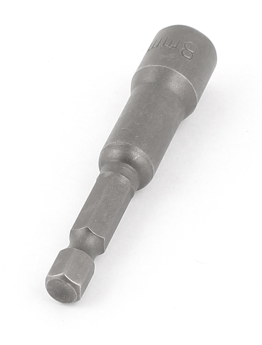 sourcing map 8mm Hexágono Magnético Tuerca Destornillador Dado Adaptador Taladro Brocas Eléctrica Herramienta