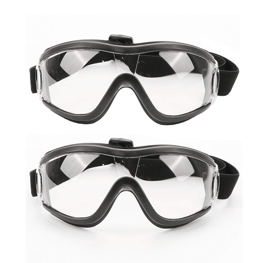 Gafas de Seguridad - Cubregafas Protectoras | Lentes de Seguridad antivaho | para Laboratorio, Agricultura, Industria (5 PCS)