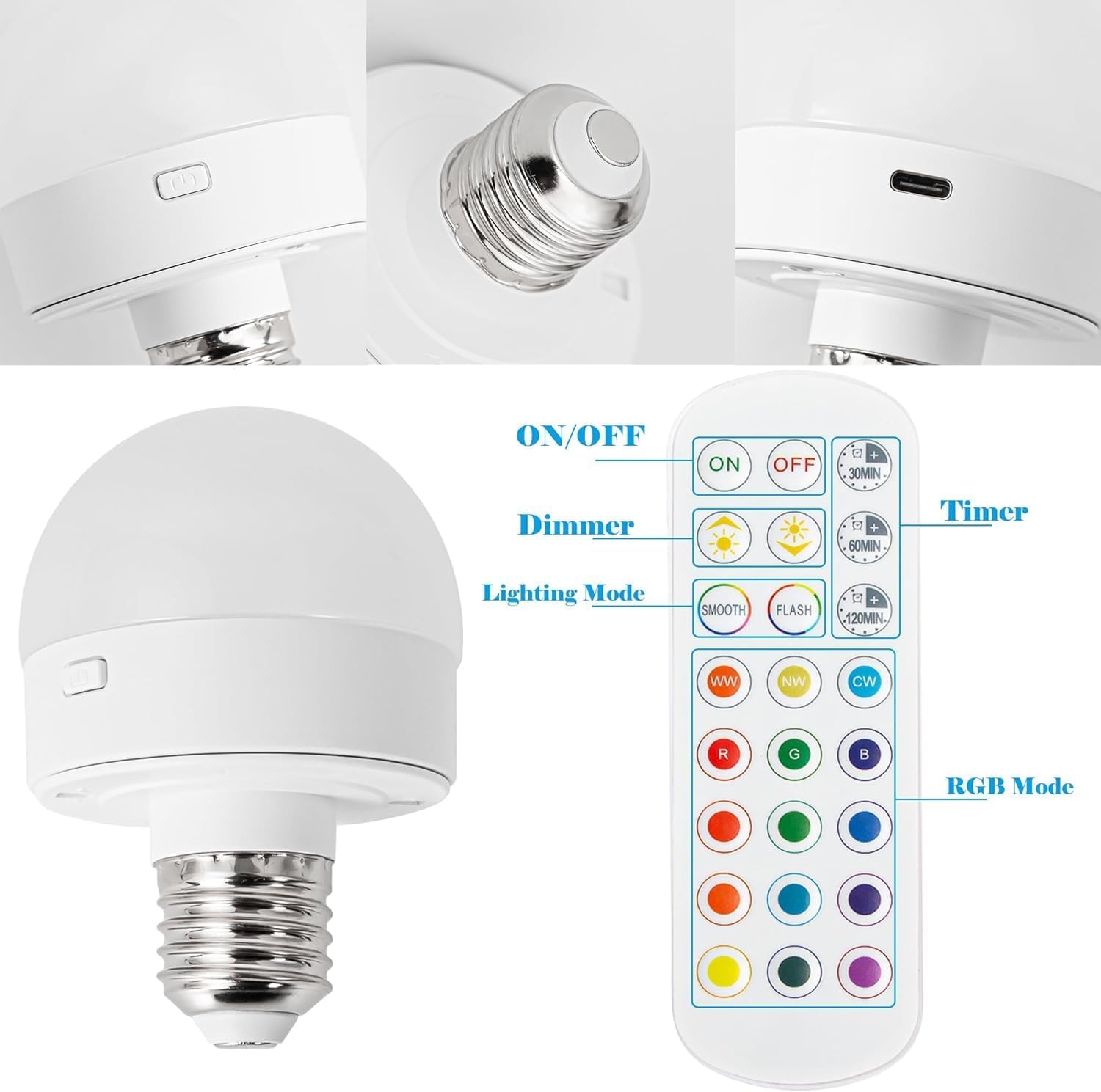 Dimmbare Hängelampe mit Batterie Innen, Tiffany-stil Hängeleuchte Batteriebetriebene Lampe, Pendelleuchte ohne Strom Stromanschluss für Küche Nachttischcafé TB0297