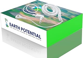 Curly Grounding Cord, Curly Grounding Cable, 20ft Accessory for Grounding Products, Fits All Popular Brands of Electrostatic Discharge and Earthing Products, used with wrist straps and earthing sheets