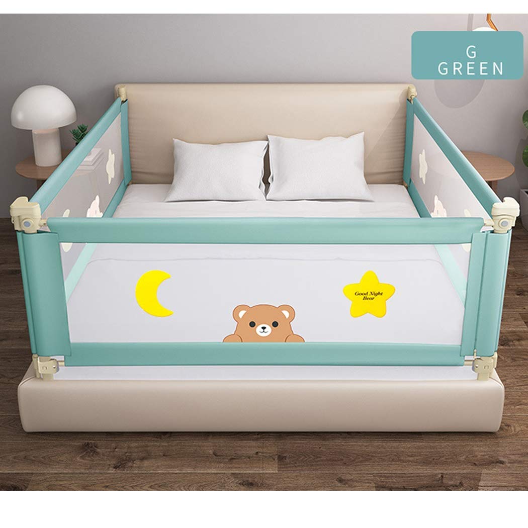 Clôture de protection enfant contre les chutes de lit rail pliable 150cm