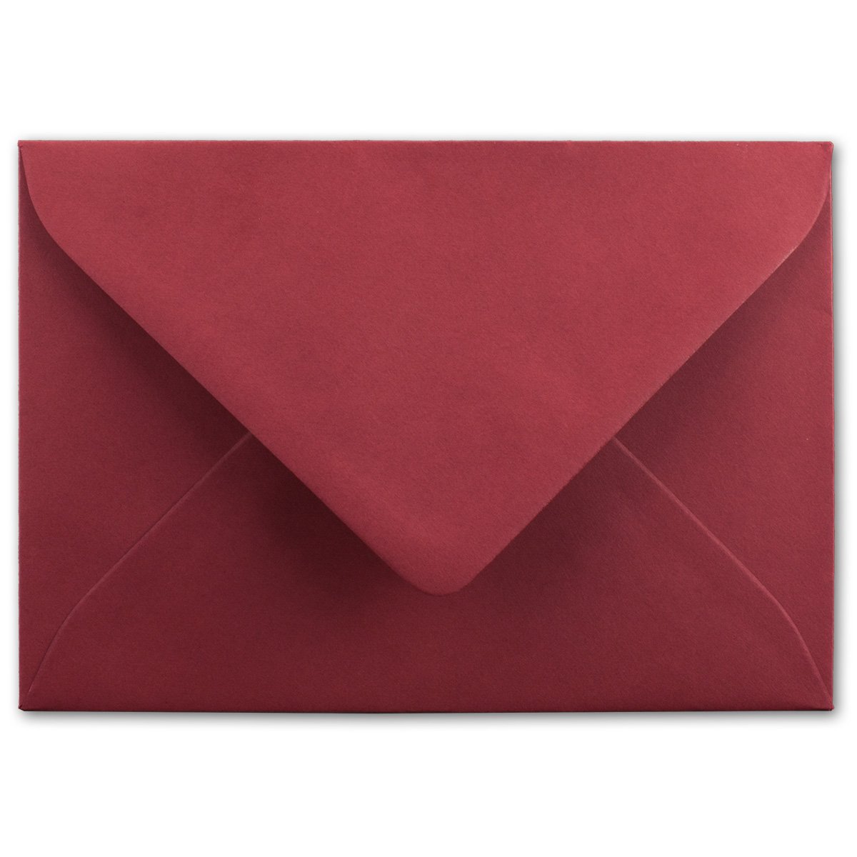 100 DIN C5 Sobres oscuro Rojo 220 X 154 mm 110 g/m² nassklebung Post de sobres sin ventana Ideal para Navidad Tarjetas de felicitación invitaciones de glüxx en su Agent